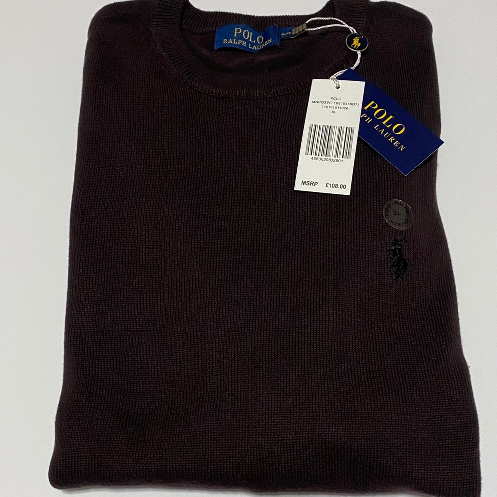Polo Ralph Lauren Long Sleeve Crewneck Sweater XL - Picture 2 of 16